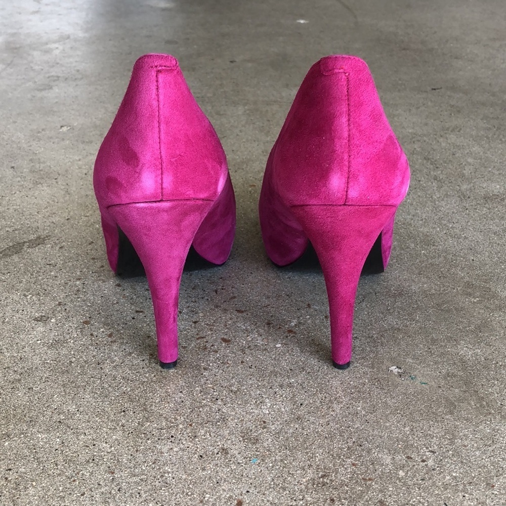 Nine West Julietteo Fuschia Heels - Picture 13 of 16